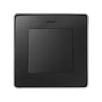 Simon 82 Рамка декоративная, 1 пост, Select, S82 Detail, графит-хром | 8201610-241 | Simon