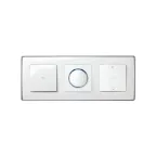 Simon 82 Рамка декоративная, 3 поста, Select, S82 Detail, белый-алюминий | 8201630-243 | Simon