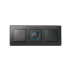 Simon 82 Рамка декоративная, 3 поста, Select, S82 Detail, графит-хром | 8201630-241 | Simon