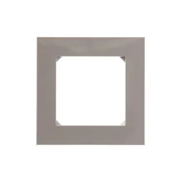 ABB Levit Кофе макиато / белый Рамка 1-ая | 3901H-A05010 18W | 2CHH015010A6018 | ABB