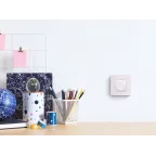 Рамка 1 пост INSPIRIA розовая