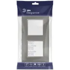 Рамка для розеток и выключателей Elegance 14-5012-16 Classic, на 2 поста, титан