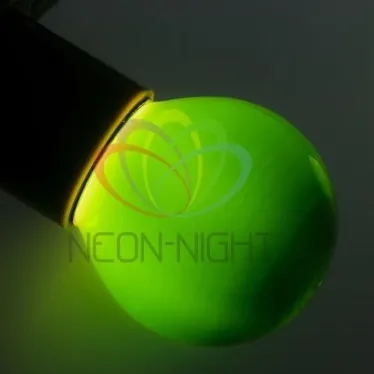 Лампа накаливания e27 10 Вт зеленая колба | 401-114 | NEON-NIGHT