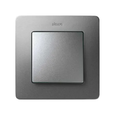 Simon 82 Рамка декоративная, 1 пост, Original, S82 Detail, алюминий-белый | 8200610-093 | Simon
