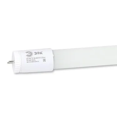 Лампа cветодиодная ECO LED T8-18W-840-G13-1200mm (диод,трубка стекл,18Вт,нейтр,непов. G13) (30/840) | Б0032976 | ЭРА