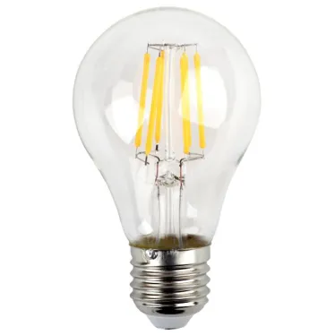 Лампа светодиодная F-LED A60-7W-840-E27 (филамент, груша, 7Вт, нейтр., Е27) | Б0043447 | ЭРА