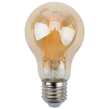 Лампа светодиодная F-LED A60-13W-827-E27 gold (филамент, груша золот., 13Вт, тепл, Е27) | Б0044091 | ЭРА