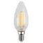Лампа светодиодная F-LED B35-5W-840-E14 (филамент, свеча, 5Вт, нейтр, E14) | Б0043449 | ЭРА