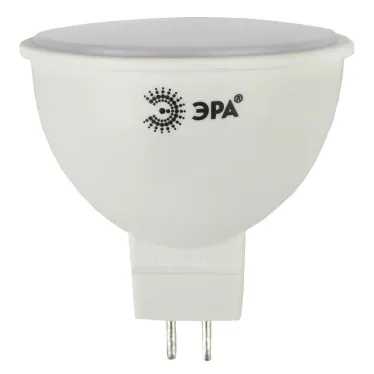 Лампа светодиодная LED 4Вт GU5.3 220В 2700К smd MR16 отражатель (рефлектор) | Б0017746 | ЭРА