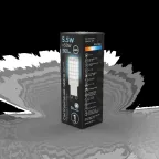 Лампа светодиодная G9 AC185-265V 5,5W 560lm 4100K керамика LED 1/10/200 | 107009206 | Gauss