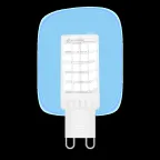 Лампа светодиодная G9 AC185-265V 5,5W 560lm 4100K керамика LED 1/10/200 | 107009206 | Gauss