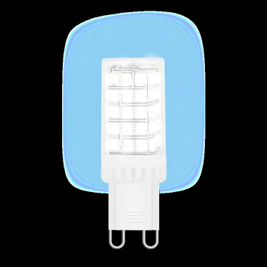 Лампа светодиодная G9 AC185-265V 5,5W 560lm 4100K керамика LED 1/10/200 | 107009206 | Gauss