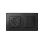 Simon 82 Рамка декоративная, 2 поста, Select, S82 Detail, графит-хром | 8201620-241 | Simon