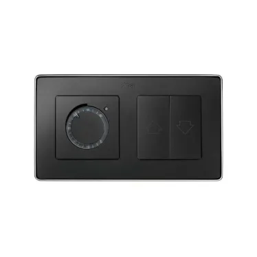 Simon 82 Рамка декоративная, 2 поста, Select, S82 Detail, графит-хром | 8201620-241 | Simon