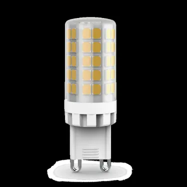 Лампа светодиодная G9 AC185-265V 5,5W 560lm 4100K керамика LED 1/10/200 | 107009206 | Gauss
