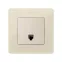 Simon 82 Накладка на телефонную розетку RJ-11, RJ-12, S82 Detail слоновая кость | 82062-61 | Simon
