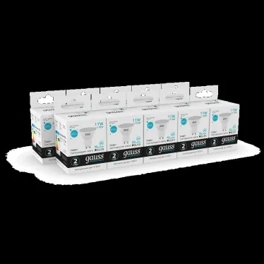 Лампа светодиодная Elementary MR16 11W 850lm 4100K GU10 LED 1/10/100 | 13621 | Gauss
