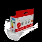 Лампа светодиодная Elementary Шар 6W 3000K E27 (3 лампы в упаковке) LED 1/40 | 53216T | Gauss