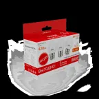 Лампа светодиодная Elementary Шар 6W 3000K E27 (3 лампы в упаковке) LED 1/40 | 53216T | Gauss