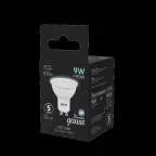 Лампа светодиодная MR16 9W 830lm 4100K GU10 LED 1/10/100 | 101506209 | Gauss