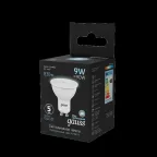 Лампа светодиодная MR16 9W 830lm 4100K GU10 LED 1/10/100 | 101506209 | Gauss