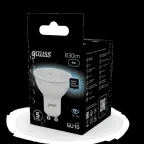 Лампа светодиодная MR16 9W 830lm 4100K GU10 LED 1/10/100 | 101506209 | Gauss