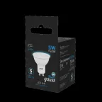 Лампа светодиодная MR16 5W 530lm 6500K GU10 LED 1/10/100 | 101506305 | Gauss