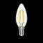 Лампа светодиодная Basic Filament Свеча 4,5W 400lm 2700К Е14 LED 1/10/50 | 1031115 | Gauss