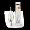 Лампа светодиодная Basic Filament Свеча на ветру 4,5W 400lm 2700К Е14 LED 1/10/50 | 1041115 | Gauss