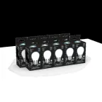 Лампа светодиодная Filament Шар 9W 610lm 4100К Е27 milky LED 1/10/50 | 105202209 | Gauss