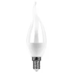 Лампа светодиодная LB-97 (7W) 230V E14 2700K свеча на ветру | 25760 | FERON