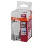 Лампа светодиодная LED STAR Classic A 5, 5W, матовая колба, Е27 LEDSCLA40 5, 5W/865 230VFR E2710X1RU | 4052899971523 | Osram