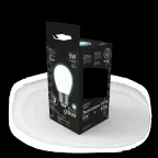 Лампа светодиодная Black LED Filament Шар OPAL E27 5W 450lm 4100K | 105202205 | Gauss