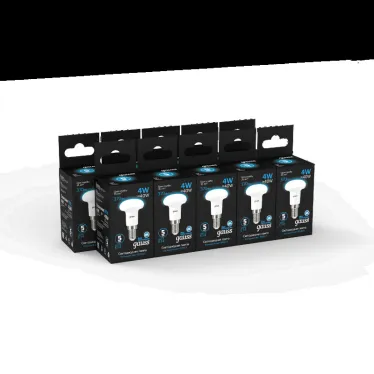 Лампа светодиодная R39 4W 370lm 6500K Е14 LED 1/10/100 | 106001304 | Gauss