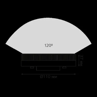 Лампа светодиодная Elementary GX70 14W 1300lm 6500K LED 1/10/50 | 83834 | Gauss