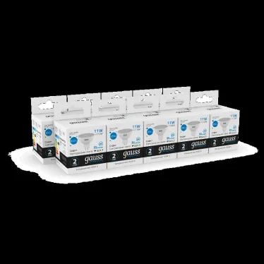 Лампа светодиодная Elementary MR16 11W 850lm 6500K GU5.3 LED 1/10/100 | 13531 | Gauss