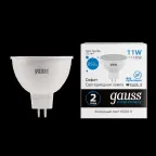 Лампа светодиодная Elementary MR16 11W 850lm 6500K GU5.3 LED 1/10/100 | 13531 | Gauss