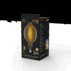 Лампа светодиодная LED Filament BT180 E27 8.5W Gray 165lm 1800K 1/2 | 152802005 | Gauss