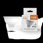 Лампа светодиодная Basic MR16 6,5W 470lm 3000K GU5.3 LED 1/10/100 | 1013517 | Gauss