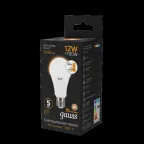 Лампа светодиодная A60 12W 1140lm 3000K Е27 шаг. диммирование LED 1/10/50 | 102502112-S | Gauss