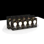 Лампа светодиодная Filament Шар 9W 590lm 3000К Е27 milky LED 1/10/50 | 105202109 | Gauss