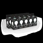 Лампа светодиодная Filament Шар 9W 610lm 4100К Е14 milky LED 1/10/50 | 105201209 | Gauss