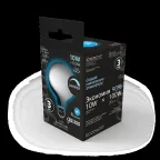 Лампа светодиодная Filament G125 10W 1100lm 4100К Е27 milky диммируемая LED 1/20 | 187202210-D | Gauss