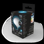 Лампа светодиодная Filament G125 10W 1100lm 4100К Е27 milky диммируемая LED 1/20 | 187202210-D | Gauss
