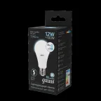 Лампа светодиодная A60 12W 1140lm 4100K Е27 шаг. диммирование LED 1/10/50 | 102502212-S | Gauss