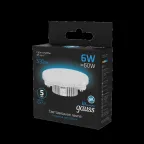 Лампа светодиодная GX53 6W 530lm 6500K LED 1/10/100 | 108008306 | Gauss
