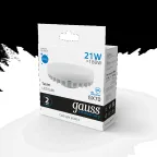 Лампа светодиодная Elementary GX70 21W 2000lm 6500K LED 1/10/50 | 83832 | Gauss