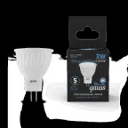 Лампа светодиодная MR11 3W 300lm 6500K GU4 LED 1/10/100 | 132517303 | Gauss
