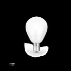 Лампа светодиодная Filament Шар 9W 610lm 4100К Е14 milky диммируемая LED 1/10/50 | 105201209-D | Gauss
