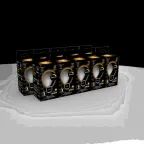 Лампа светодиодная Filament Шар 9W 590lm 3000К Е27 milky диммируемая LED 1/10/50 | 105202109-D | Gauss